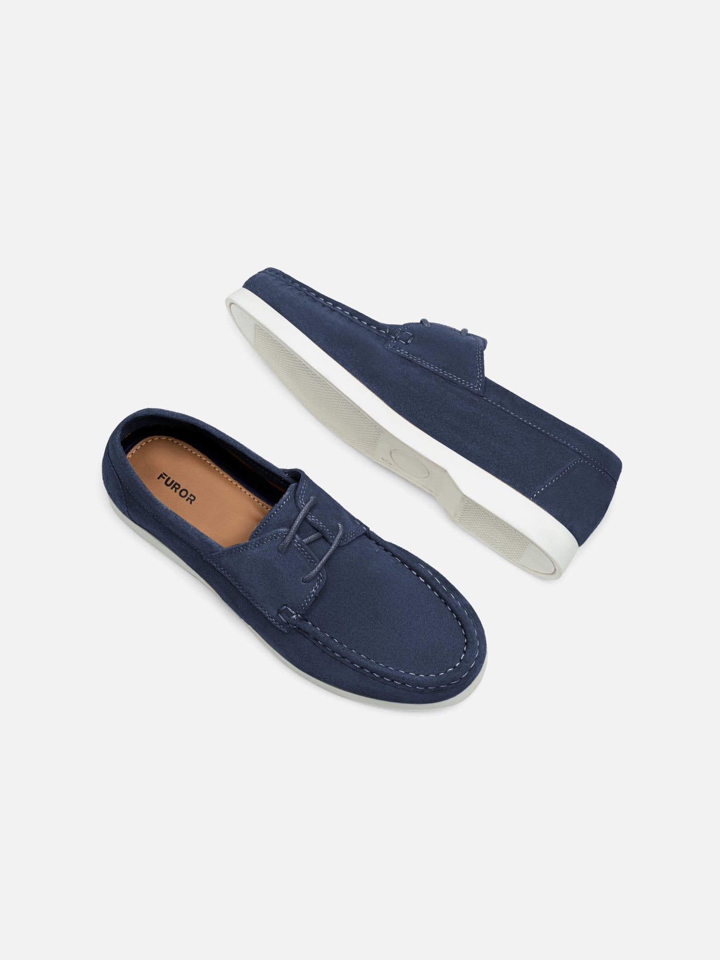 Suede Lace Up Loafers
