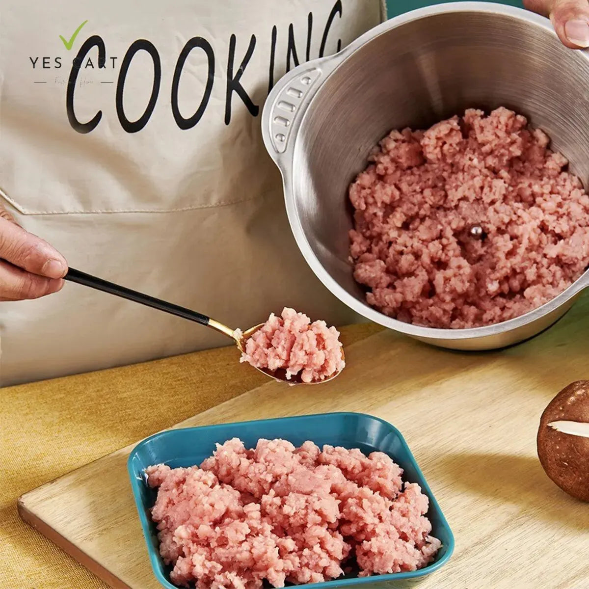 Yescart 3 liter Stainless Steel Electric Meat Copper and Qeema Machine