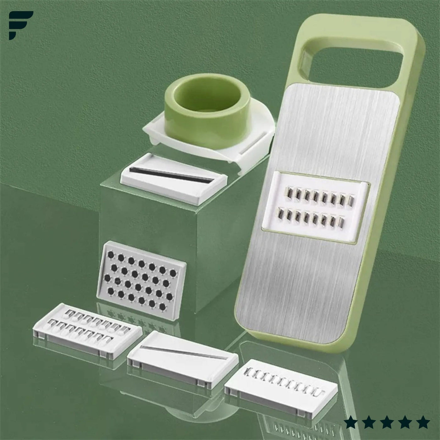 5-in-1 Multifunctional High-Quality Vegetable & Fruit Slicer