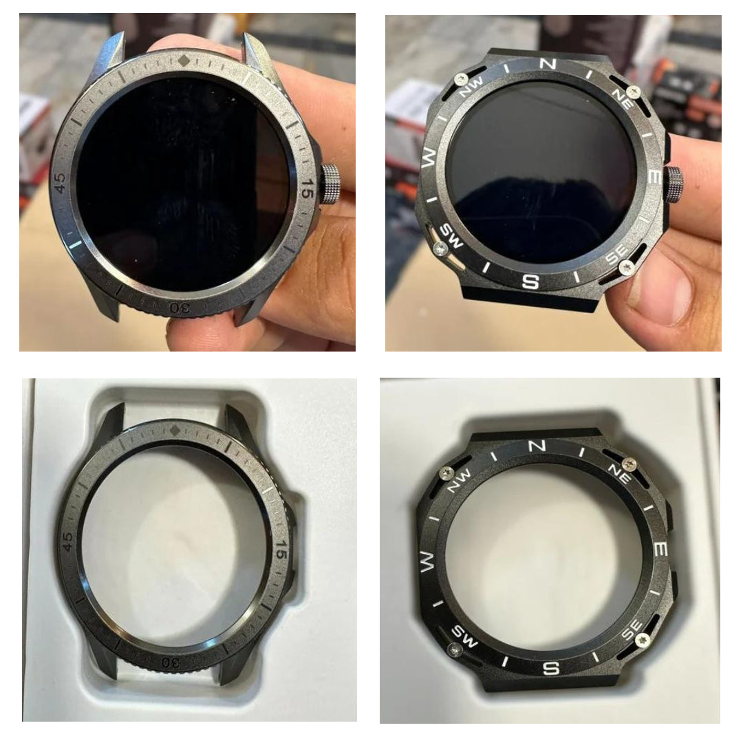 SK 22 Smartwatch With 2 Watch Body And 2 Stripes AMOLED Display