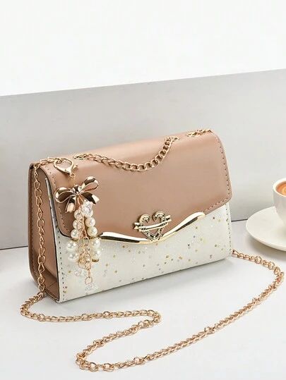 Trendy Fashion Ladies Crossbody Small Square Bag Girls.