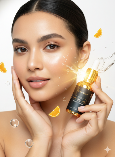 Santom Advanced Vitamin-C Serum 15% | Glow Boosting & Skin Repair Treatment