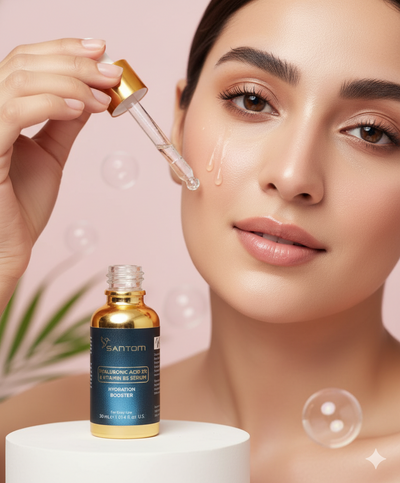 Santom Hyaluronic Acid 2% + Vitamin B5 Serum