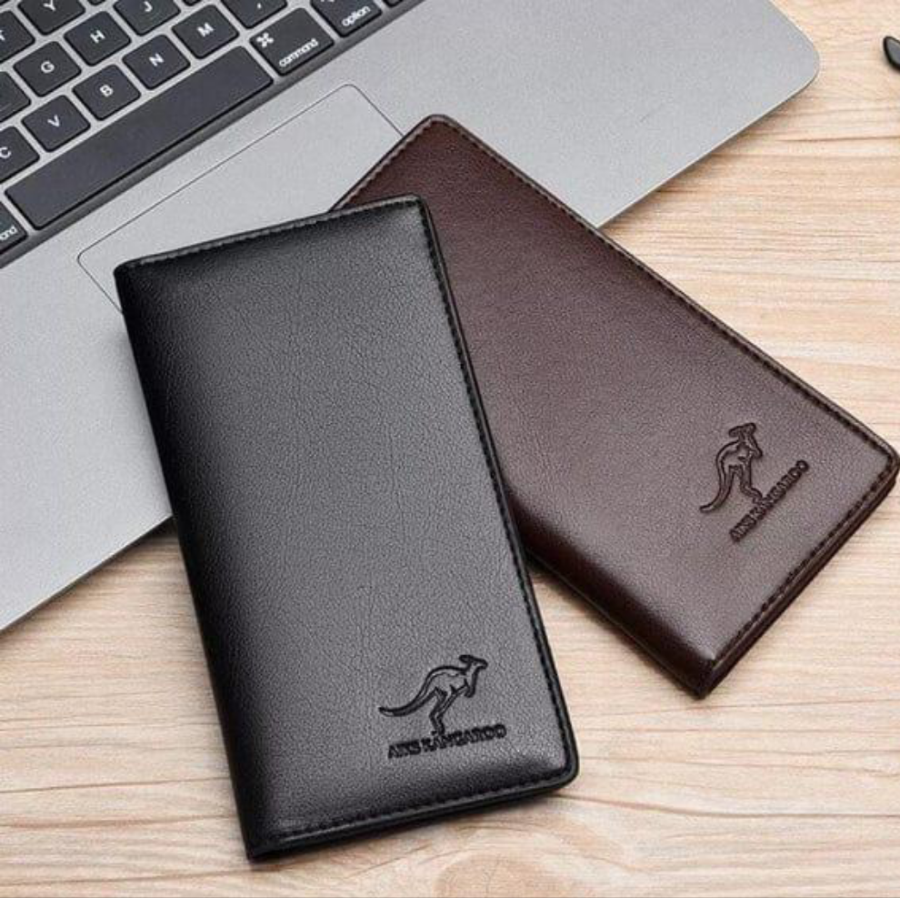 Unisex Vintage Long Foldable Wallet