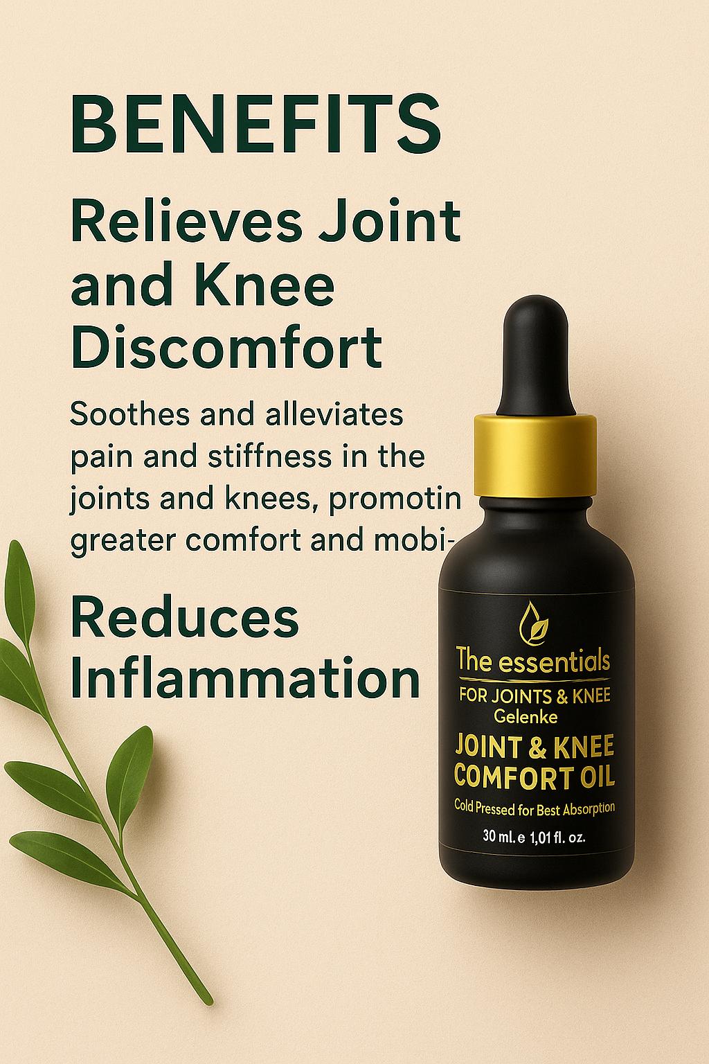 Joint And Knee Comfort Oil