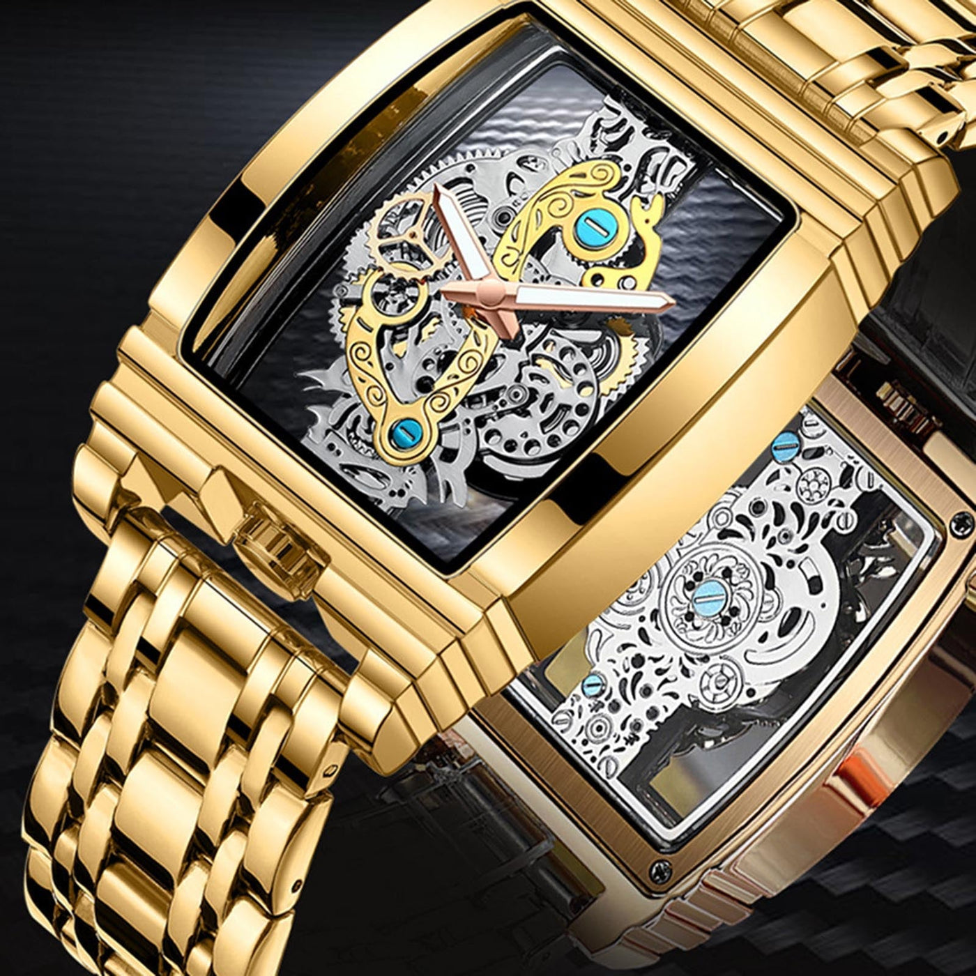 Luxury Transparent Watches for Men Waterproof