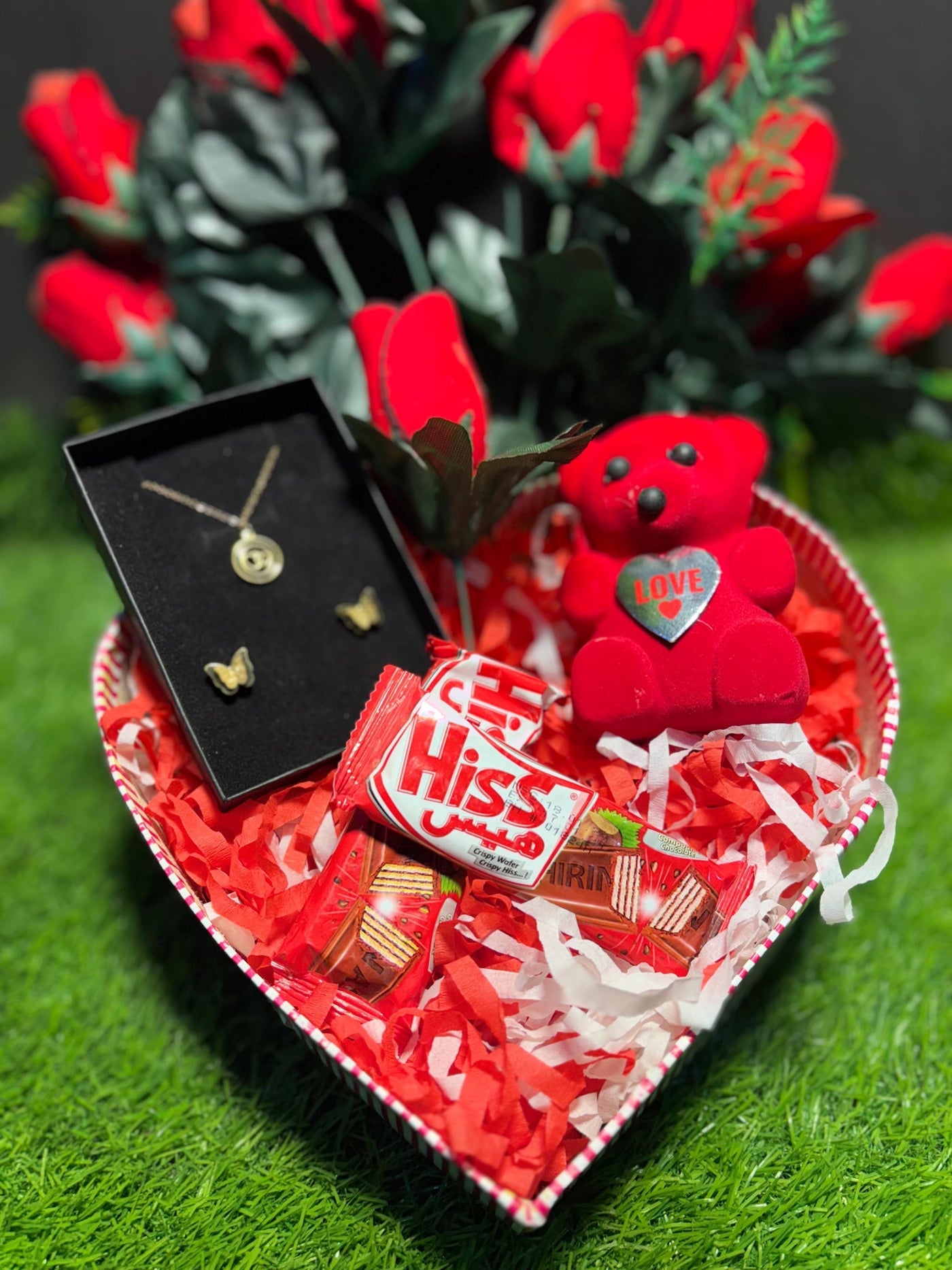 Valentine's Heart-Shaped Gift Box