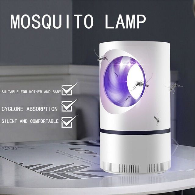 Electric Mosquito Killer Lamp with USB Power Fan.