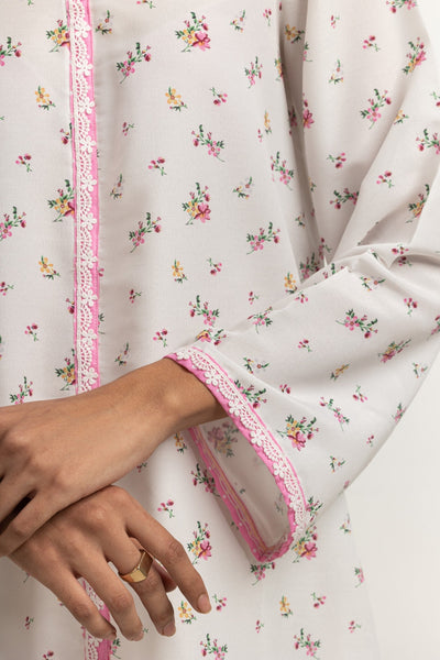 Poly Cambric Printed Shirt