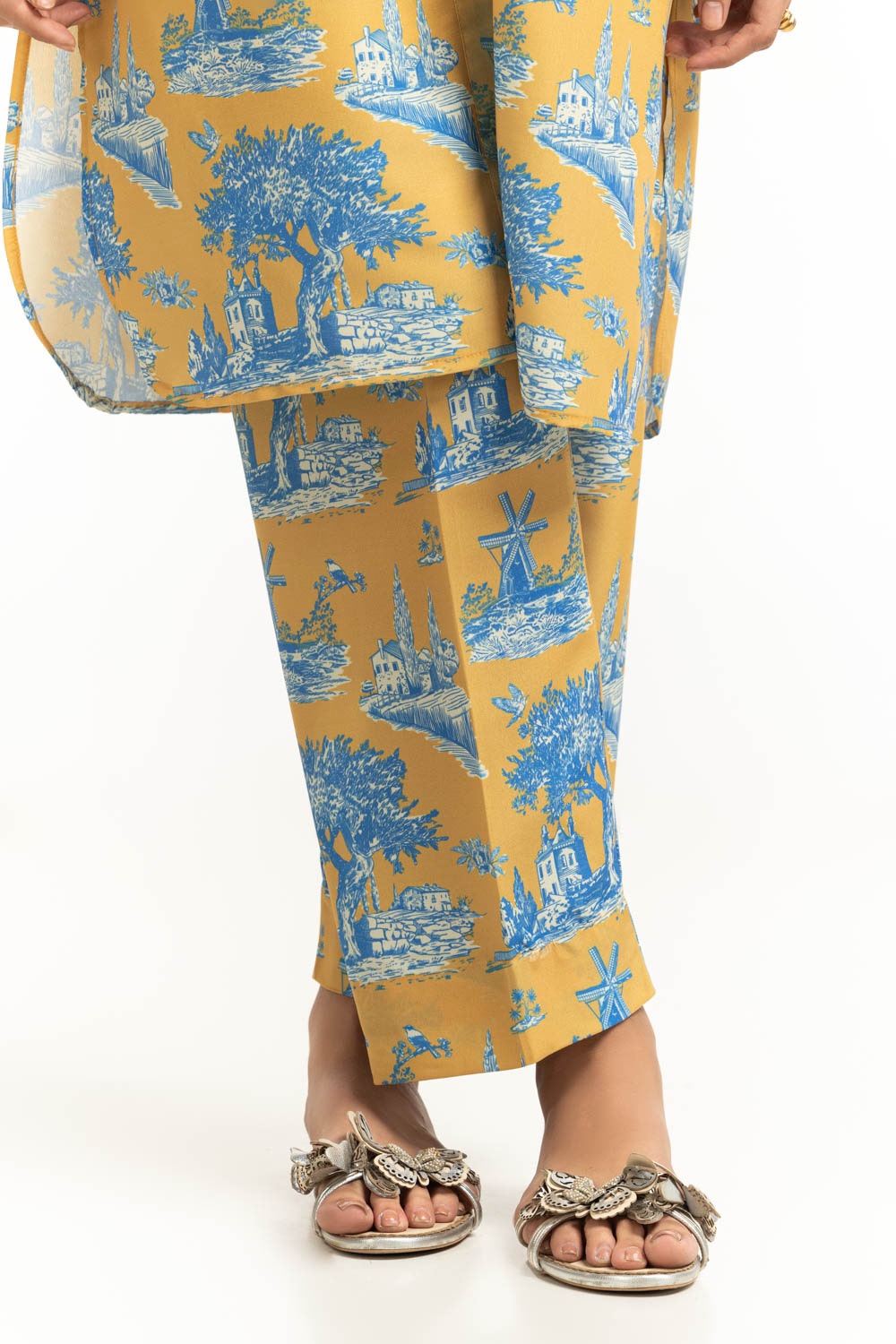 Poly Cambric Printed Co-Ord Set